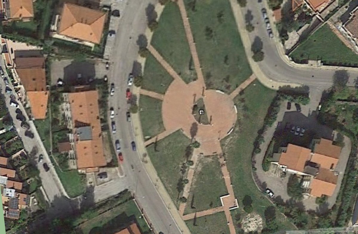 Piazza M.Jones vista dall' alto
