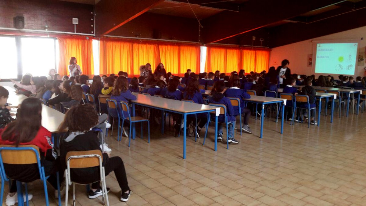 Service sulla Difesa dell’Ambiente rivolto ai piccoli studenti della Scuola Primaria del III Circolo di Termoli organizzato dal Lions Club Termoli Host in collaborazione con  Legambiente – Molise