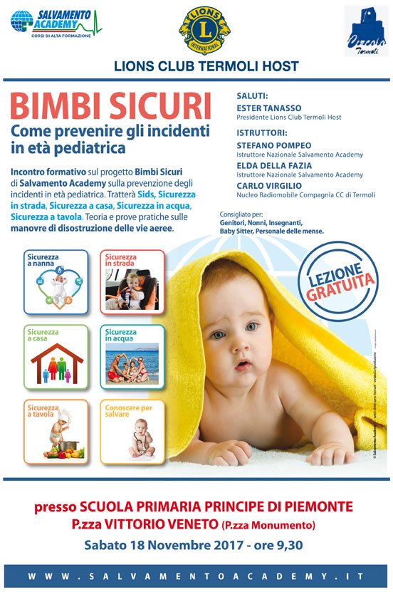 Incontro formativo “Bimbi Sicuri ”